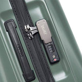 DELSEY Paris Cactus Hardside Luggage with Spinner Wheels, Khaki, Carry-On 19 Inch