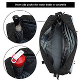 Gonex Multifunctional Shoulder Bag Commute and Travel, Black