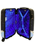Charles Fazzino "In The Center Of It All At Night" - 22" Carry-On Luggage By Visionair Luggage