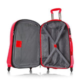 Heys Xcase 2G Atomic Tangerine 21" Carry-On Spinner Luggage, 100% Polycarbonate