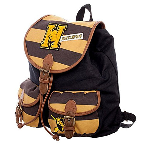 Harry Potter Hufflepuff Varsity Knapsack Backpack 14 X 17In
