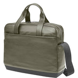 Moleskine Classic Leather Briefcase (Moss Green)