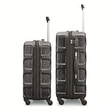 Samsonite Magnitude Lx 2 Piece Nested Hardside Set (20"/24"), Black, Only At Amazon