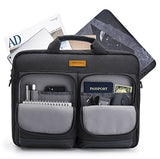Tomtoc 15.6 Inch Laptop Shoulder Bag Laptop Briefcase Messenger Bag Case Sleeve For 15 - 15.6