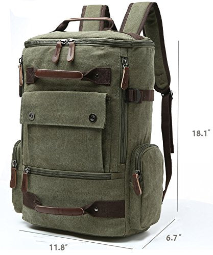 Shop Canvas Backpack, Aidonger Vintage Canvas Luggage Factory Shop Canvas Backpack, Aidonger Vintage Canvas Luggage Factory
