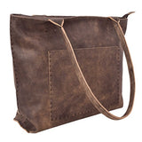 Latico Leathers Sonia Tote Genuine Authentic Luxury Leather, Designer Made, Business Fashion And