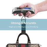 [Backlight Lcd Display Luggage Scale]Dr.Meter 110Lb/50Kg Electronic Balance Digital Postal