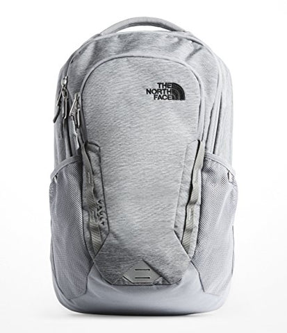The North Face Unisex Vault Backpack Mid Grey Dark Heather/Tnf Black One Size