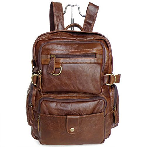 Berchirly Real Leather Shoulder Backpack Bag