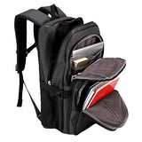 ABage Unisex Laptop Backpack 15.6" Water Resistant Travel College School Backpacks, Grey