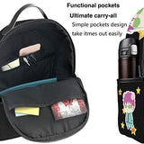 Saiki K Cute Illustration With Stars Student School Bag School Cycling Leisure Travel Camping Outdoor Backpack