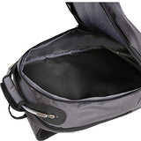 Perry Ellis Men'S M328 Business Tablet Compartment Laptop Backpack, Charcoal, One Size