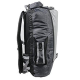 Aqua Quest SPORT 25 Gray Waterproof Backpack 25L Reflective for Safety for Motorcycle, Bicycle,