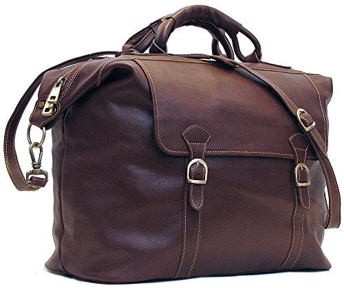 Floto Siena Travel Tote Bag in Brown