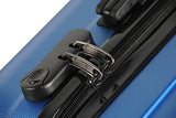 Brio Luggage Hardside Spinner Expandable Suitcase Set (Royal Blue)