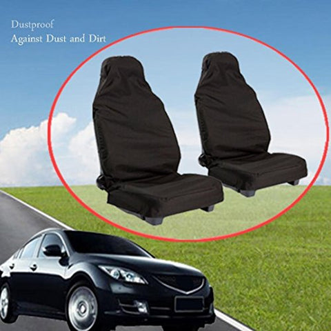 Waterproof Car Seat Protector (2-Pack),Fixwhat Seat Covers for Universal Car seat,Dustproof Car
