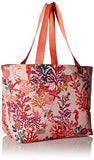 Vera Bradley Drawstring Family Tote, Shore Thing Coral