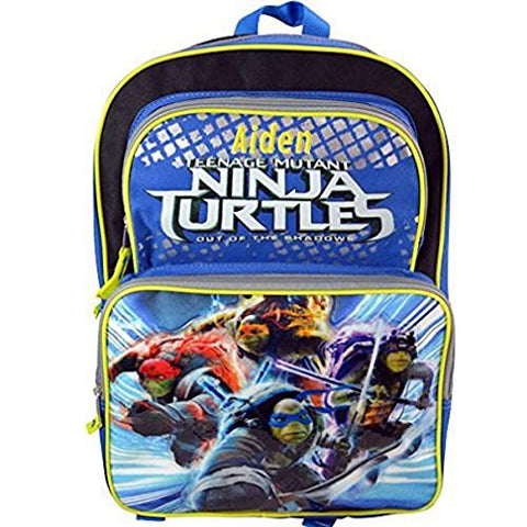 Personalized Licensed Ninja Turtles Character Backpack - 16 Inch