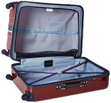 Tommy Hilfiger Lochwood 28 Inch Spinner Luggage, Burgundy, One Size