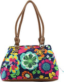 Lily Bloom Maggie Satchel Handbag, Floral Fiesta