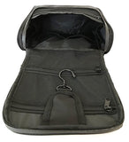 WAYFARER SUPPLY Hanging Toiletry Bag: Pack-it-flat Travel Kit, Black