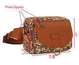 Baosha Yb-02 Waist Bag Sports Fanny Pack Bum Bag For Women Multicoloured (Multicolour)