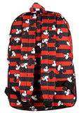 Disney Mickey Mouse Backpack Stripes Print