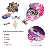 Kids Unicorn Backpack for Girls Elementary Kindergarten Preschool School Bag 16″ Multifunctional Cute Large Capacity