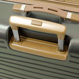 London Fog Huntington 3 Piece Hardside Spinner Set, Olive