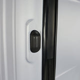 Traveler’S Choice New London 100% Polycarbonate Trunk Spinner Luggage - Silver ( 29-Inch )