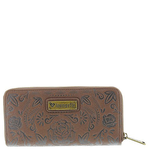 Loungefly Sugar Skull Zip Around Wallet