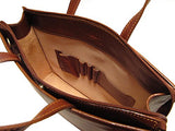 Floto Trastevere Attache Briefcase in Brown Italian Calfskin Leather