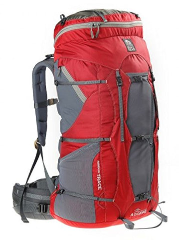 Granite Gear Women's Nimbus Trace 85 Ki Backpack, Red/Moon Mist, Regular