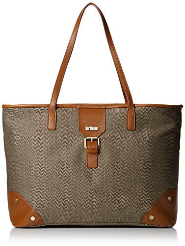 Hartmann Herringbone Luxe Softside Shoulder Bag, Terracotta Herringbone, One Size