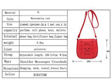 Bibitime Vintage Hollow Leaves Butterfly Messenger Bag Butterfly Crossbody Bags Butterfly