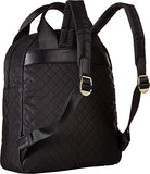 Tommy Hilfiger Women's Nylon Patch Quilt Large Backpack Black One Size