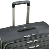 Delsey Luggage Cruise Lite Softside 25" Exp. Spinner Suiter Trolley, Black