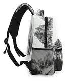 Multi leisure backpack,Castle Crags State Park Far Northern With Tre, travel sports School bag for adult youth College Students