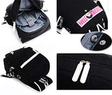 Gumstyle BLEACH Anime Cosplay Luminous Laptop Backpack Rucksack Schoolbag Book Bag Unisex Student