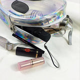 Aibearty Alien Backpack Holographic Triangle Rucksack Casual Bag