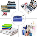 P.travel 6Pcs Packing Cubes for Travel Lightweight Luggage Organizer Bag Travel Cubes (Blue)