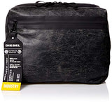Diesel Men's VOLPAGO CROSSPLUS-Belt Bag, Treated Black, UNI