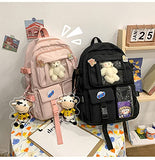 Micjcit College Student Backpack Waterproof And Wear-Resistant Leisure Business Sports Backpack Computer Bag Free Doll