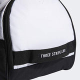 adidas womens Squad Duffel Bag White/ Black, One Size