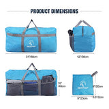 REDCAMP 96L Extra Large Duffle Bag Lightweight, Water Resistant Travel Duffle Bag Foldable for Men Women, Blue