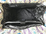 Trendy Flyer Computer/Laptop Rolling Bag 4 Wheel Case Paisley Blue