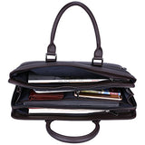 Banuce Mens Slim Waterproof Nylon 14" Laptop Messenger Bag Business Tote Briefcase Shoulder Attache