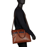 Numinous London SMART Leather City Bag 3501 (Brown)