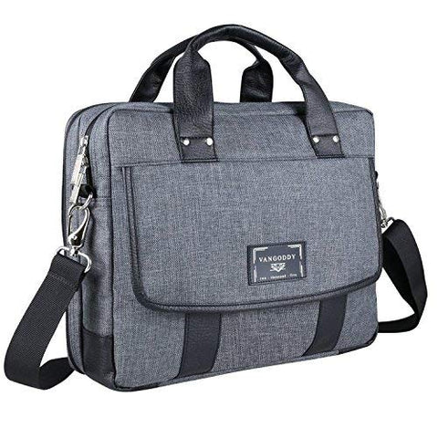 Vangoddy Laptop Shoulder Bag Crossbody Bag Briefcase Messenger Sleeve Pouch 11"-12.5" for HP EliteBook/Chromebook 11 / Stream 11 / ProBook x360 / Pro Slate/LG Gram/Microsoft Surface (11"-12.5")