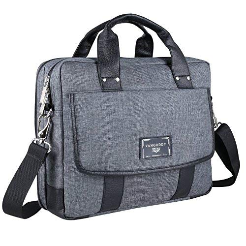 Vangoddy Laptop Shoulder Bag Crossbody Bag Briefcase Messenger Sleeve Pouch 11"-12.5" for HP EliteBook/Chromebook 11 / Stream 11 / ProBook x360 / Pro Slate/LG Gram/Microsoft Surface (11"-12.5")
